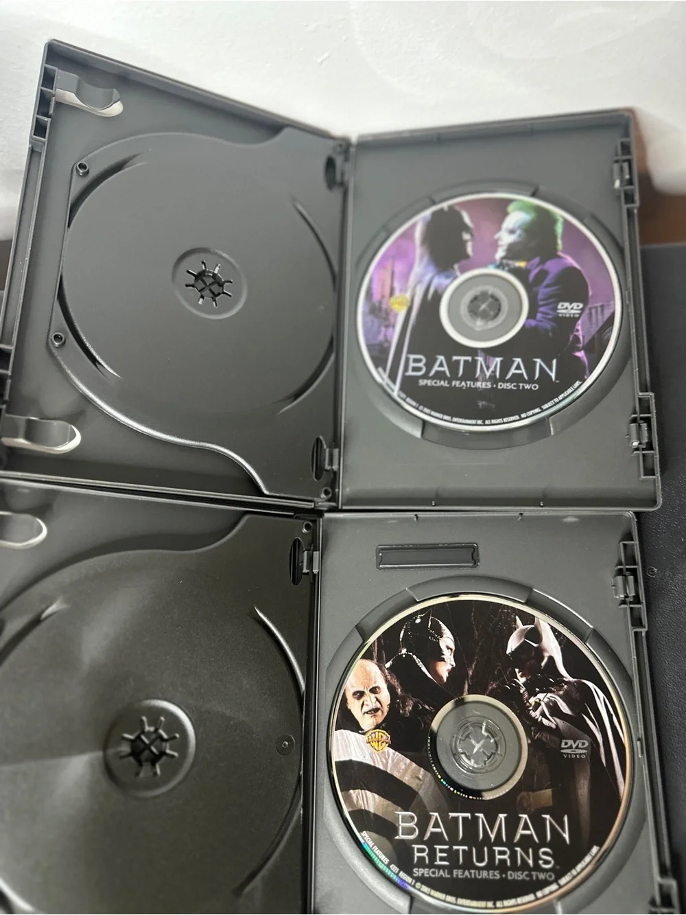 Batman Movie Collection Lot Blu-ray/DVD Dark Knight Trilogy + Batman 1989